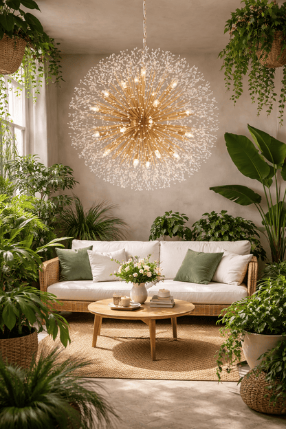 Dandelion Round Chandelier
