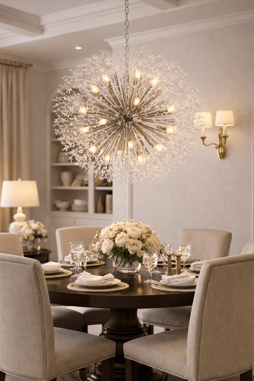 Dandelion Round Chandelier