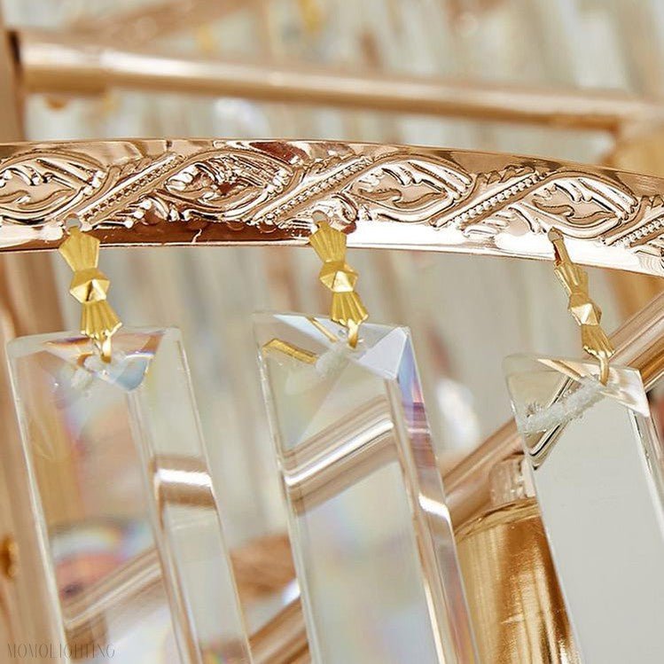 Danilo Multiple Tier Crystal Chandelier-Nobipets