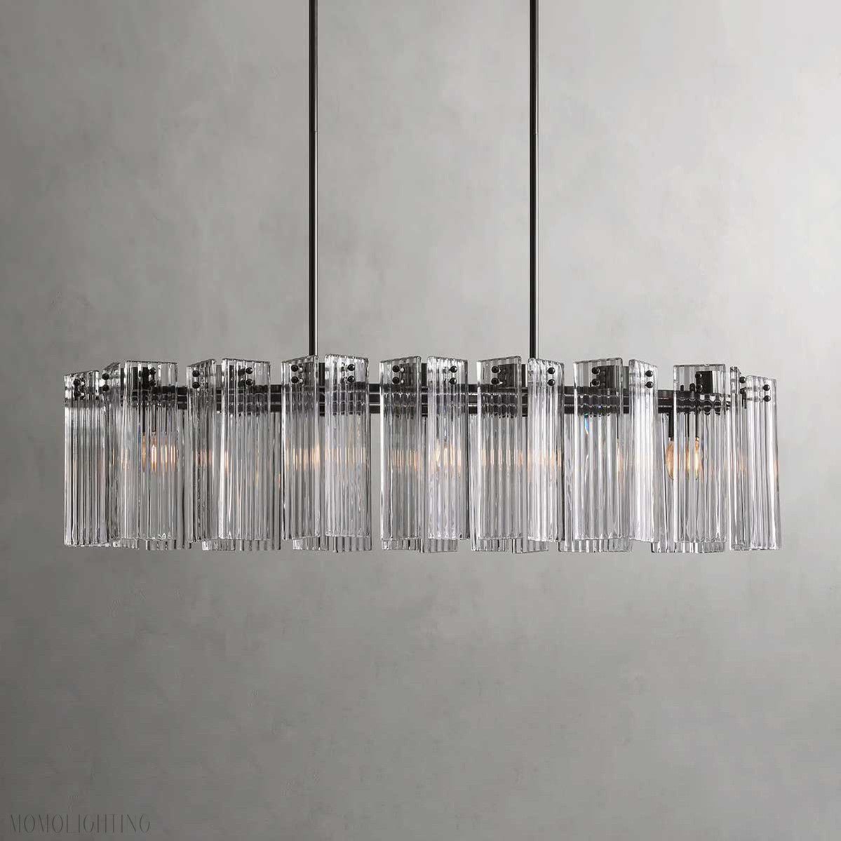 Delsie Oval Chandelier-Nobipets