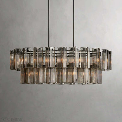 Delsie Oval Chandelier-Nobipets