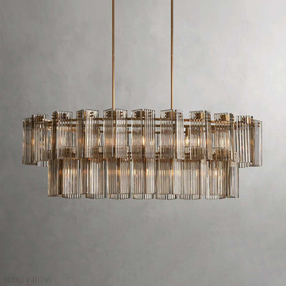 Delsie Oval Chandelier-Nobipets