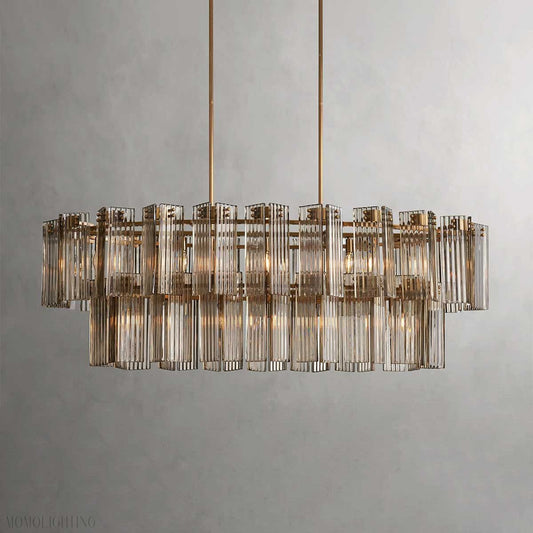 Delsie Oval Chandelier-Nobipets