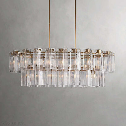 Delsie Oval Chandelier-Nobipets