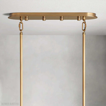 Delsie Oval Chandelier-Nobipets