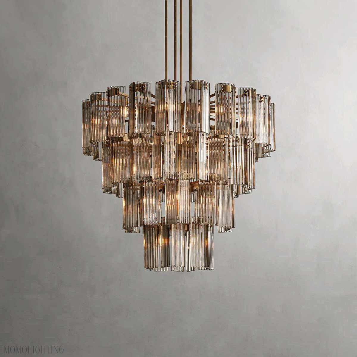 Delsie Round Chandelier-Nobipets