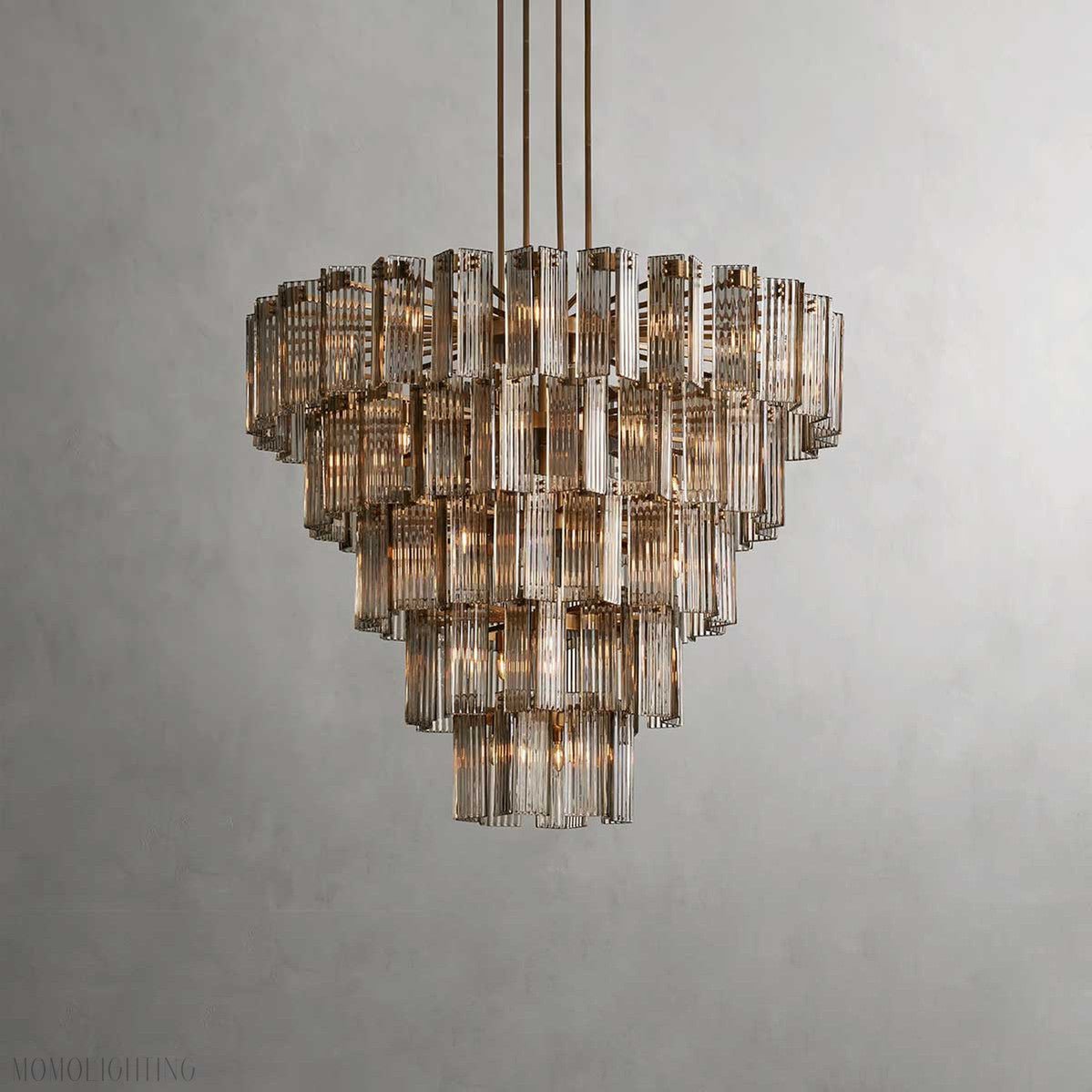 Delsie Round Chandelier-Nobipets