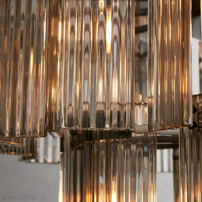 Delsie Round Chandelier-Nobipets