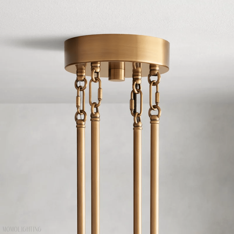 Delsie Round Chandelier-Nobipets