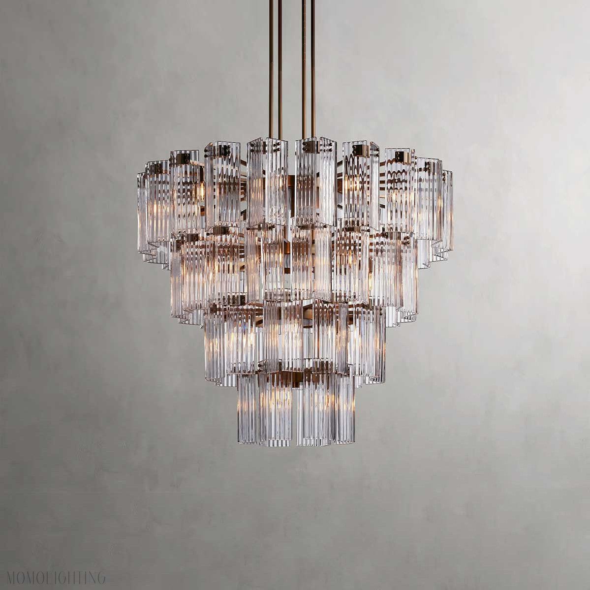 Delsie Round Chandelier-Nobipets