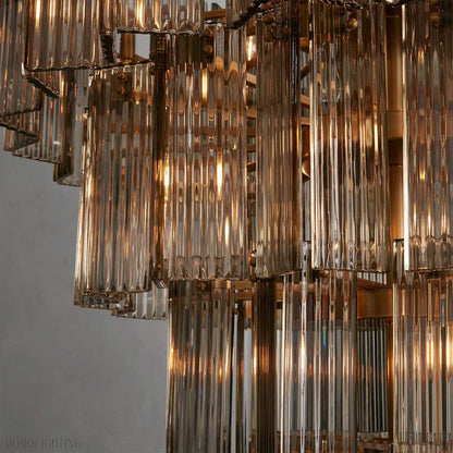 Delsie Round Chandelier-Nobipets