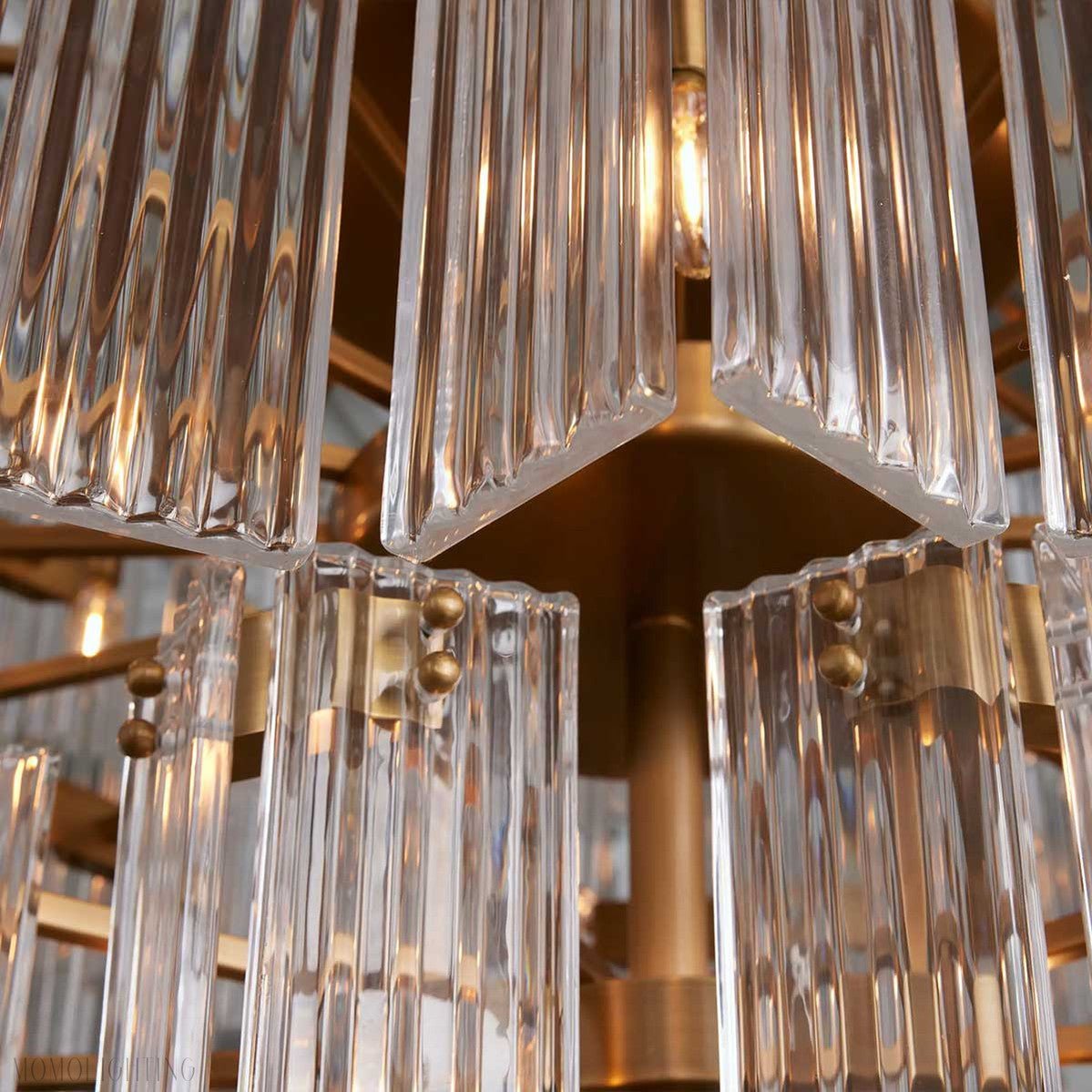 Delsie Round Chandelier-Nobipets