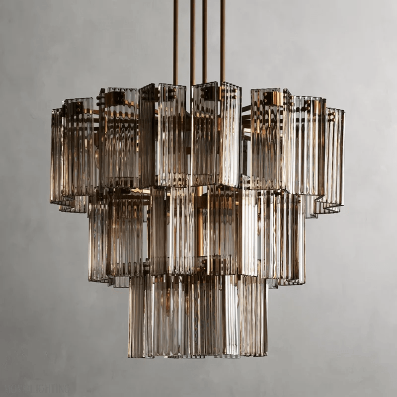 Delsie Round Chandelier-Nobipets