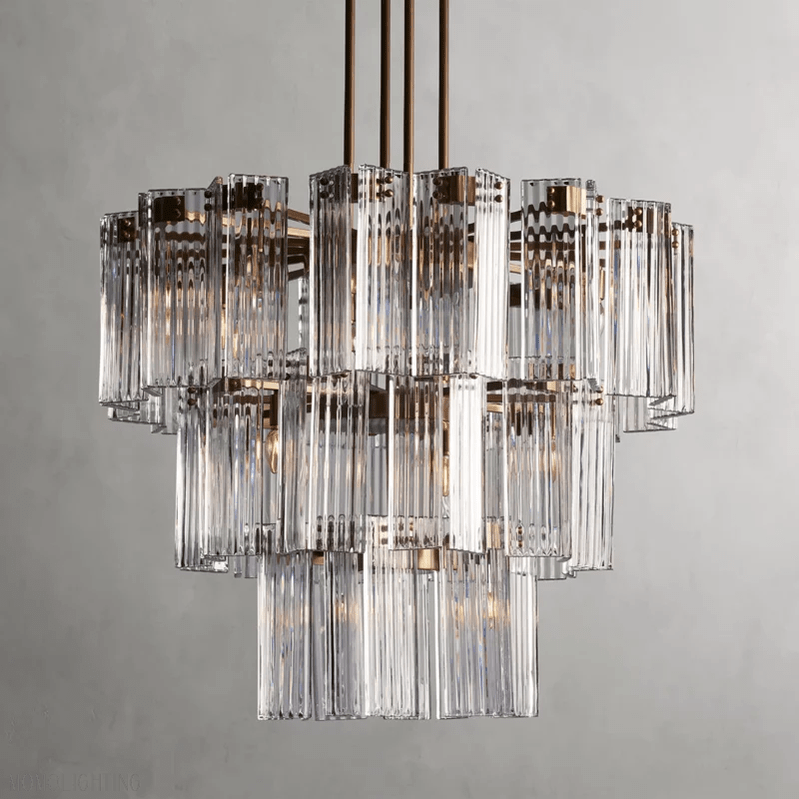 Delsie Round Chandelier-Nobipets