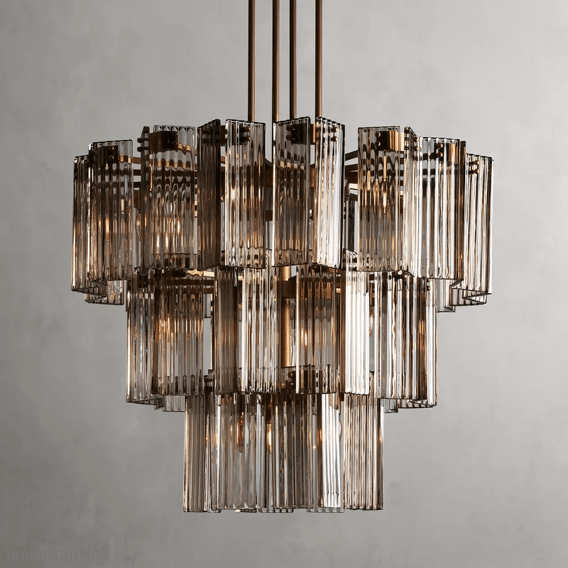 Delsie Round Chandelier-Nobipets
