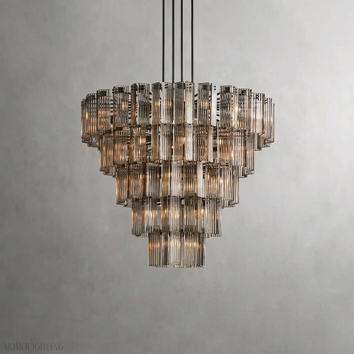 Delsie Round Chandelier-Nobipets