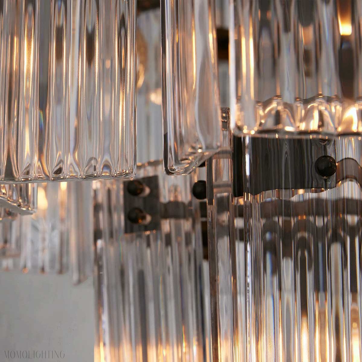 Delsie Round Chandelier-Nobipets