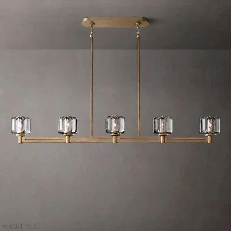Demaret Double Linear Chandelier 54″ 72”-Nobipets