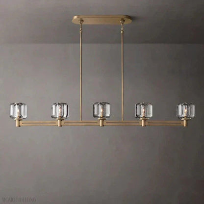 Demaret Double Linear Chandelier 54″ 72”-Nobipets