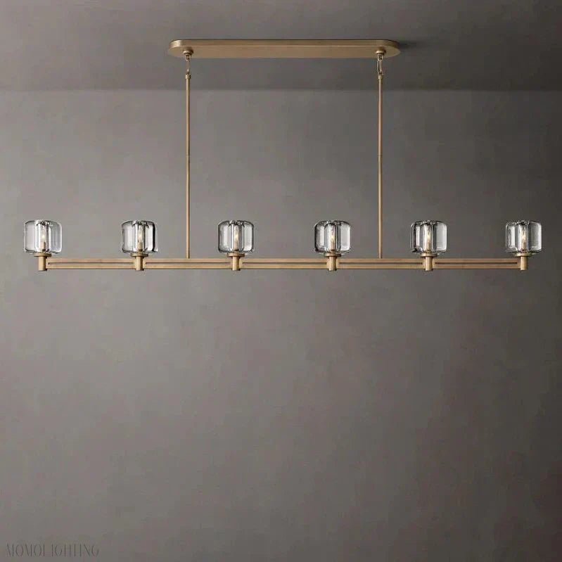 Demaret Double Linear Chandelier 54″ 72”-Nobipets