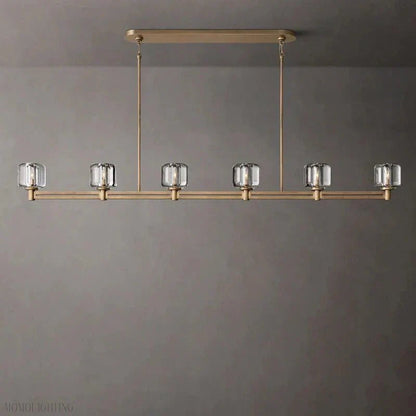 Demaret Double Linear Chandelier 54″ 72”-Nobipets