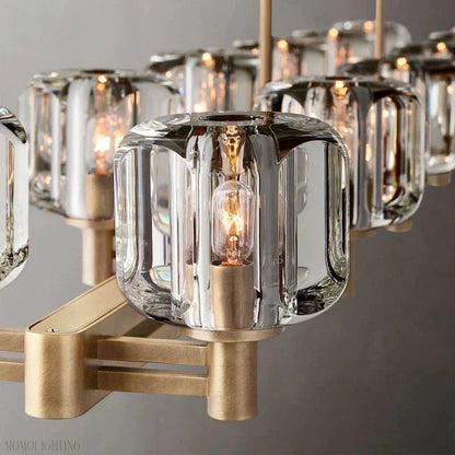 Demaret Double Linear Chandelier 54″ 72”-Nobipets