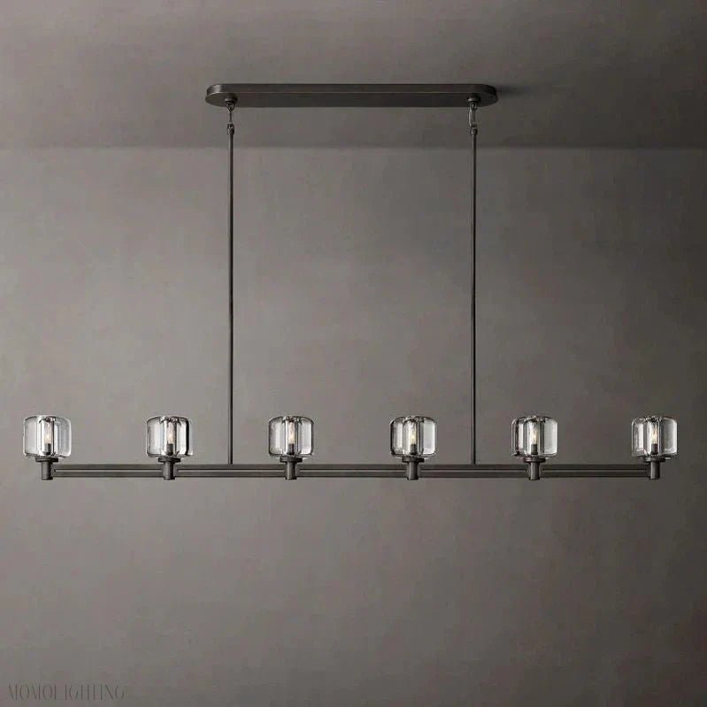 Demaret Double Linear Chandelier 54″ 72”-Nobipets