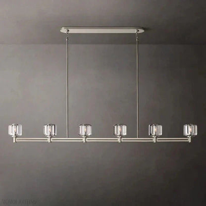 Demaret Double Linear Chandelier 54″ 72”-Nobipets