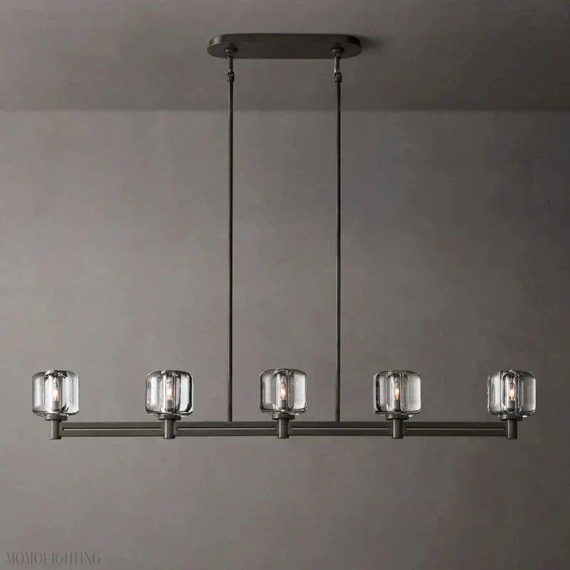 Demaret Double Linear Chandelier 54″ 72”-Nobipets