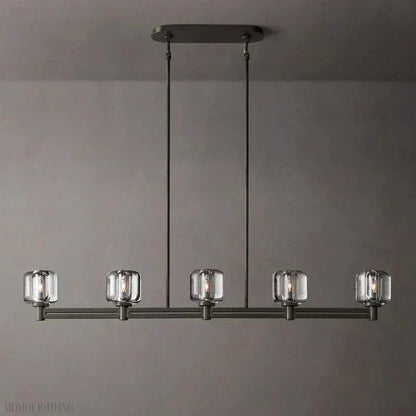Demaret Double Linear Chandelier 54″ 72”-Nobipets