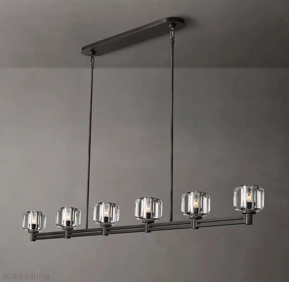 Demaret Double Linear Chandelier 72″-Nobipets