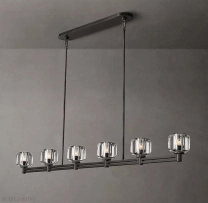 Demaret Double Linear Chandelier 72″-Nobipets
