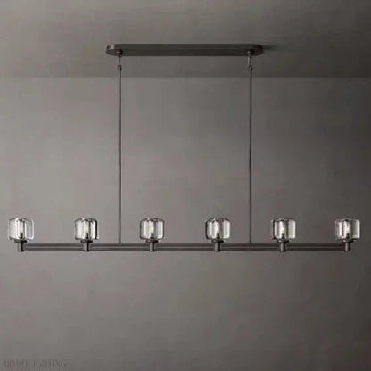 Demaret Double Linear Chandelier 72″-Nobipets