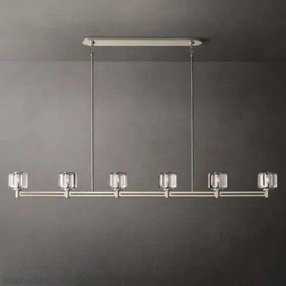 Demaret Double Linear Chandelier 72″-Nobipets