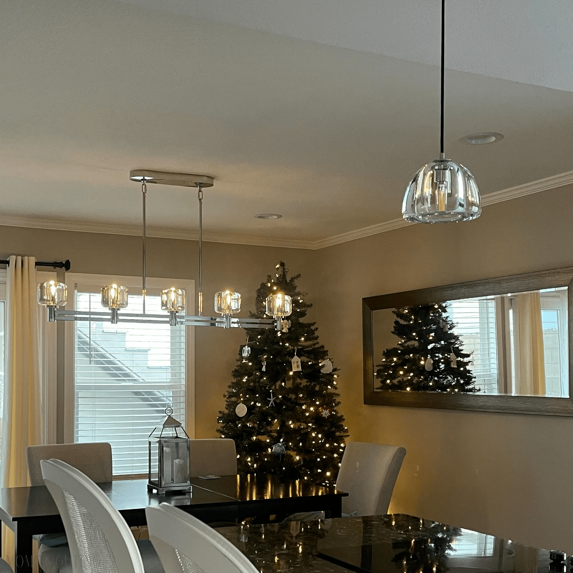 Demaret Double Linear Chandelier 72″-Nobipets
