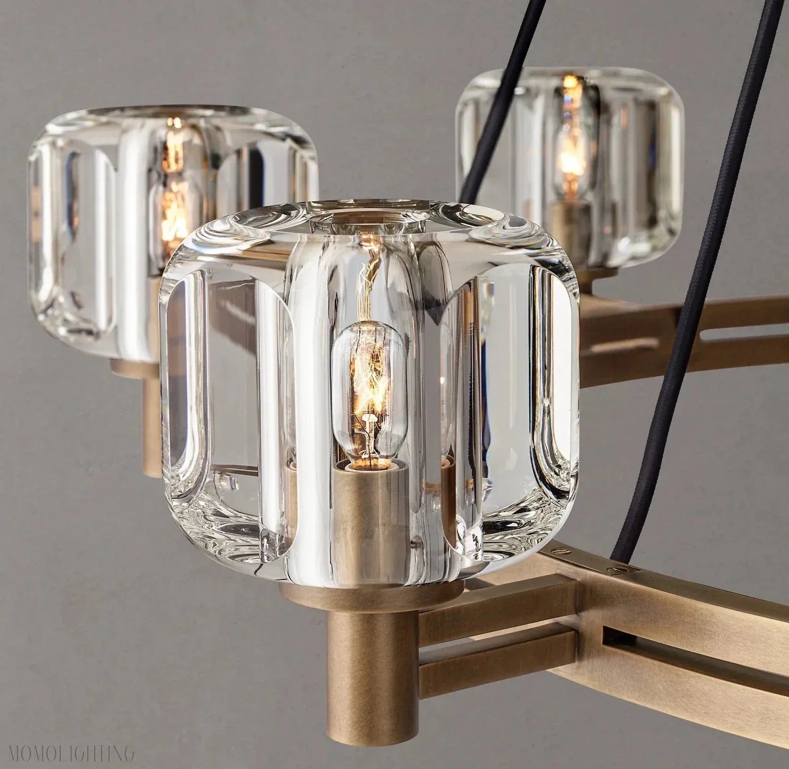 Demaret Double Round Chandelier 48"-Nobipets