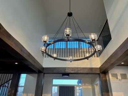 Demaret Double Round Chandelier 48"-Nobipets