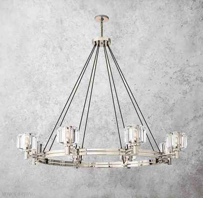 Demaret Double Round Chandelier 48"-Nobipets