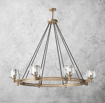 Demaret Double Round Chandelier 48"-Nobipets
