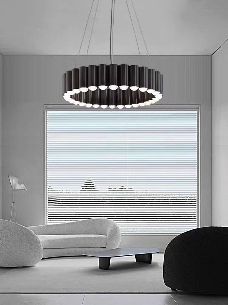 Designer Model Oversized Multi-head Round Chandelier for Living/Dining Room/Bedroom-Nobipets
