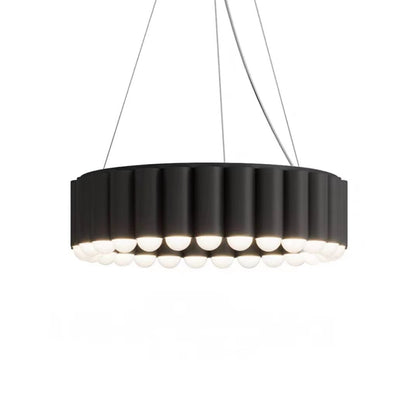Designer Model Oversized Multi-head Round Chandelier for Living/Dining Room/Bedroom-Nobipets