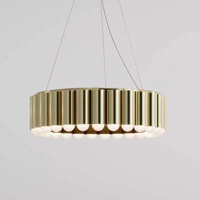 Designer Model Oversized Multi-head Round Chandelier for Living/Dining Room/Bedroom-Nobipets