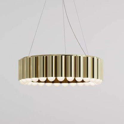 Designer Model Oversized Multi-head Round Chandelier for Living/Dining Room/Bedroom-Nobipets