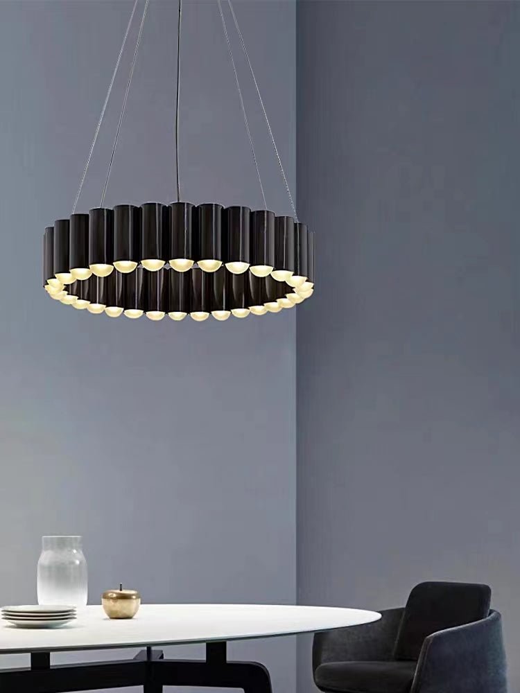 Designer Model Oversized Multi-head Round Chandelier for Living/Dining Room/Bedroom-Nobipets