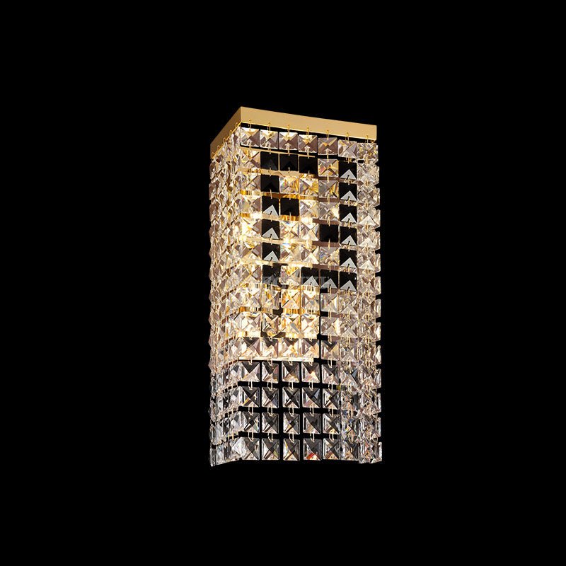 Designer Style Crystal Chandelier Elegant Round Ceiling Lighting Fixture for Living/ Dining Room-Nobipets