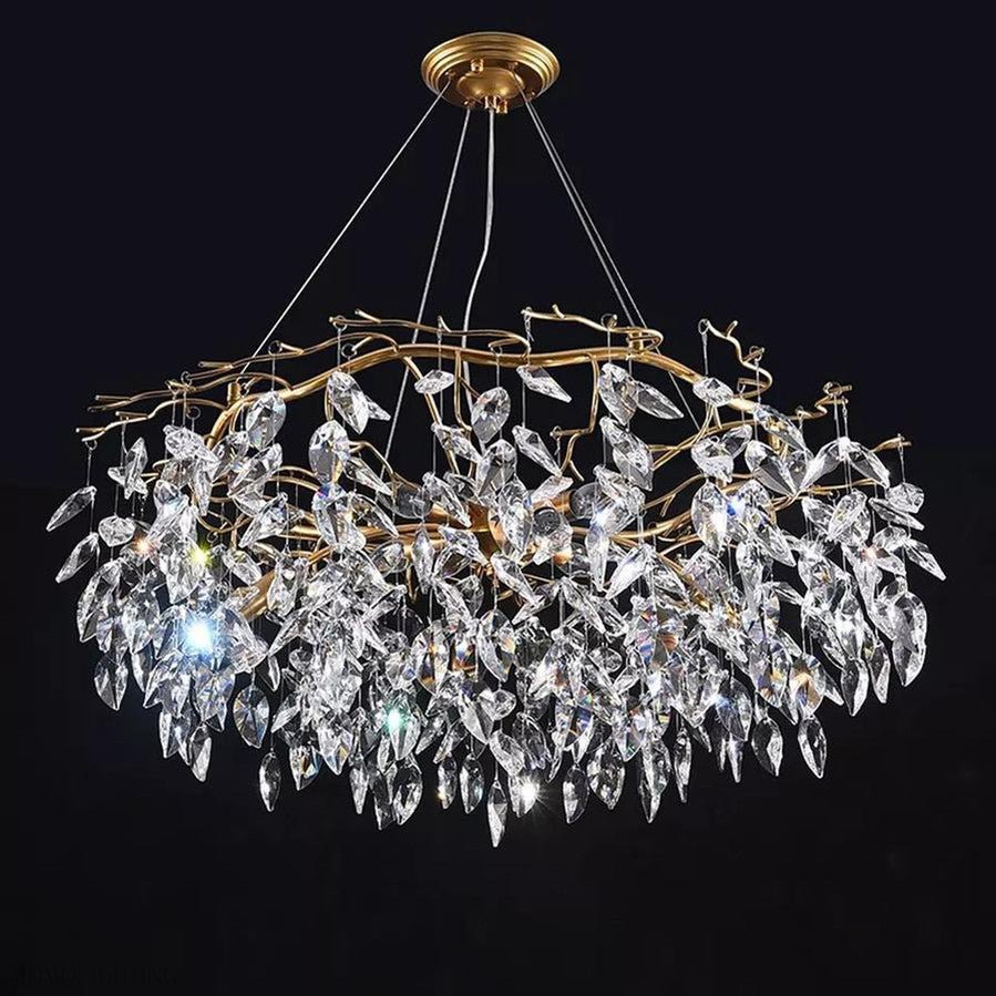 Doris Round Modern Branch Chandeliers-Nobipets