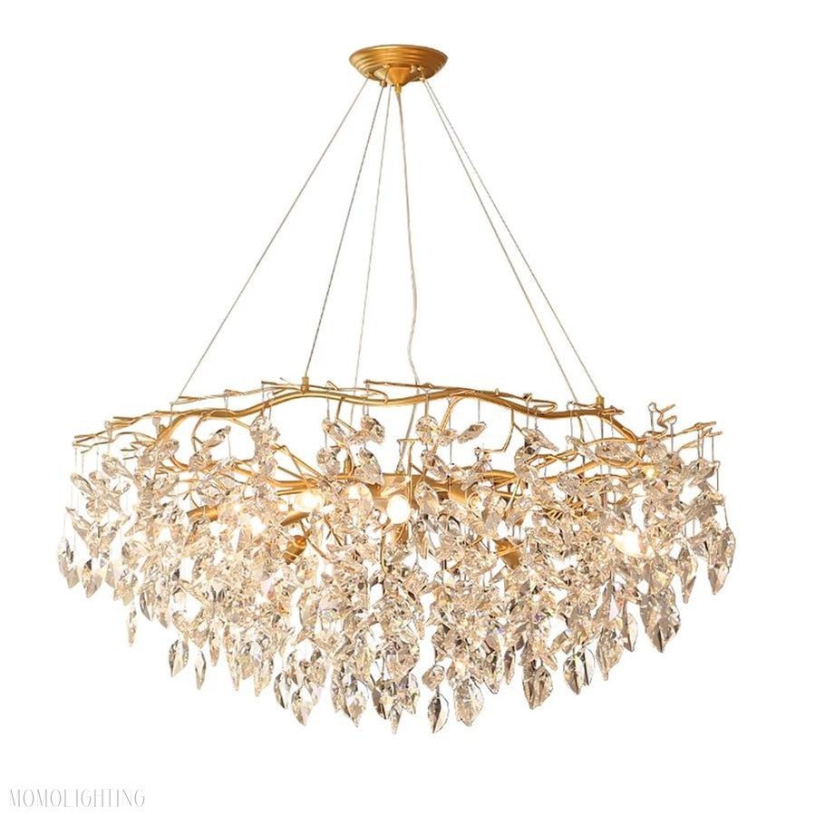 Doris Round Modern Branch Chandeliers-Nobipets