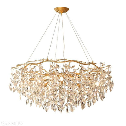 Doris Round Modern Branch Chandeliers-Nobipets
