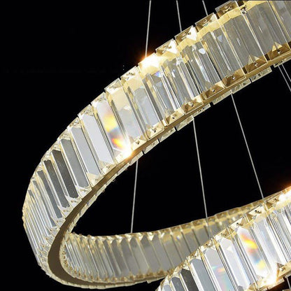 Doro Crystal Round Chandelier-Nobipets