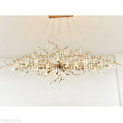 Drios Rain Chandelier-Nobipets